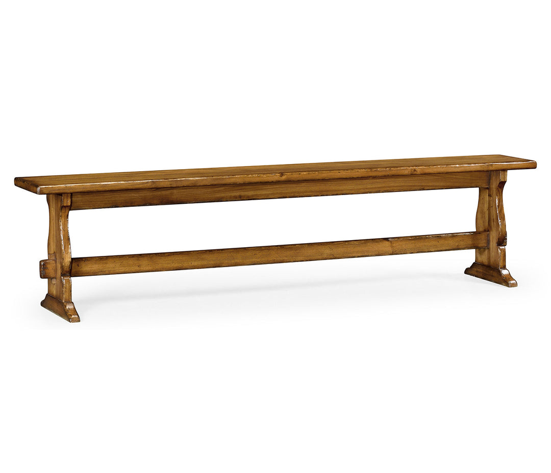 Churchman Collection - Medium Brown Elm Bench