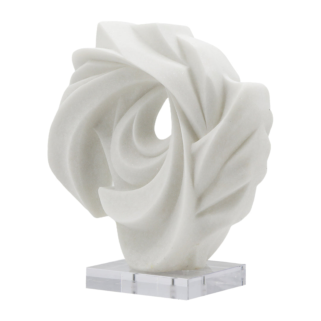 15" LAILA STATUARY, WHITE