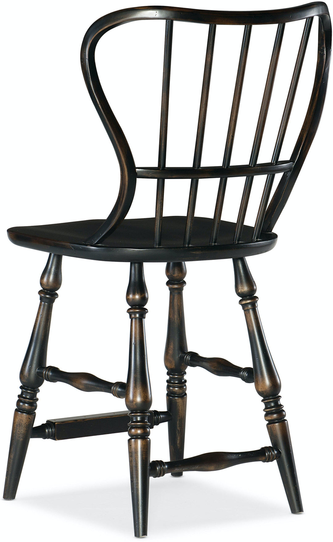 Ciao Bella Spindle Back Counter Stool-Black