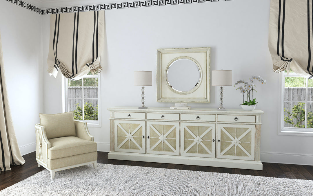 Sanctuary Grand Premier Entertainment Console Blanc