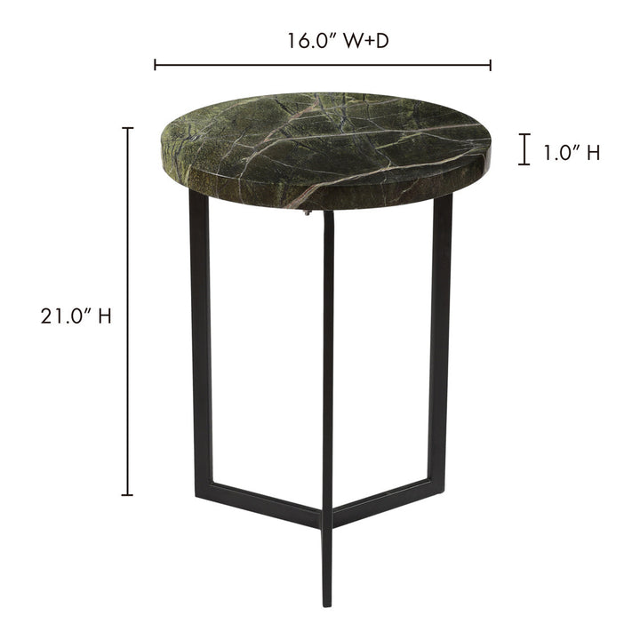 Draven Accent Table Forest