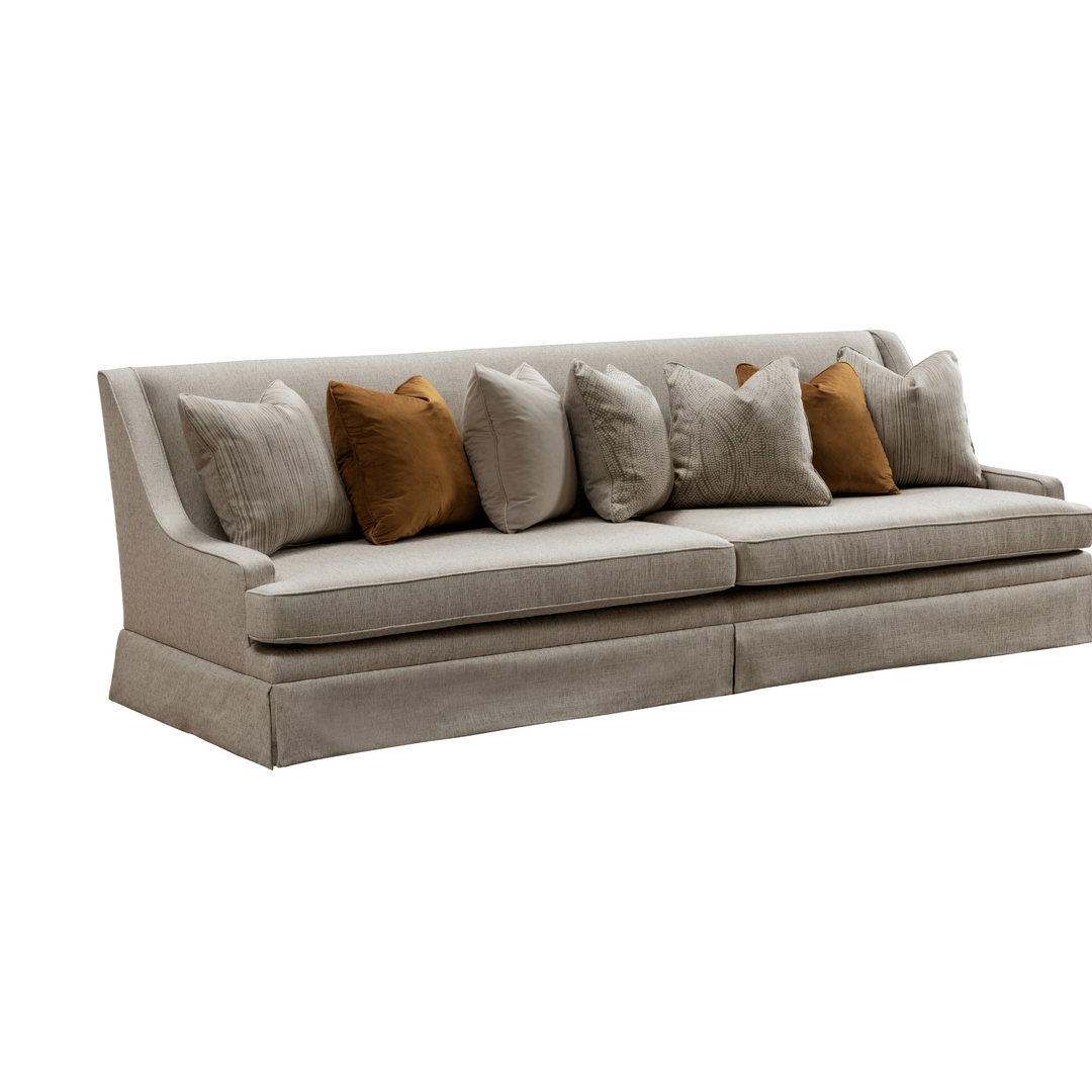 Anabelle Beige 4 Seater Sofa (280cm)