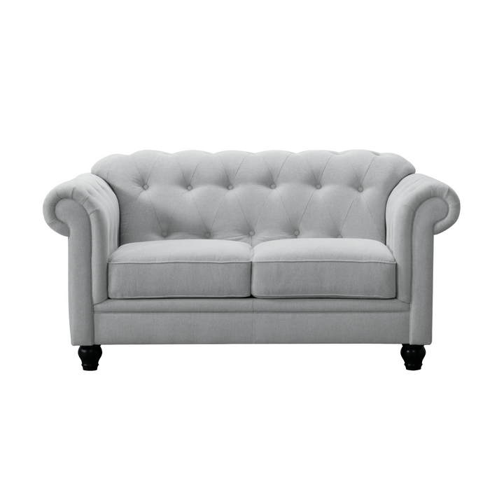 Emilia Grey Loveseat W174