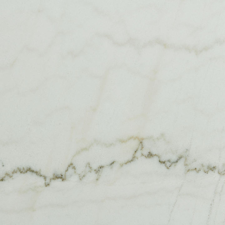 Bette Dining Table W/White Marble Top In White E