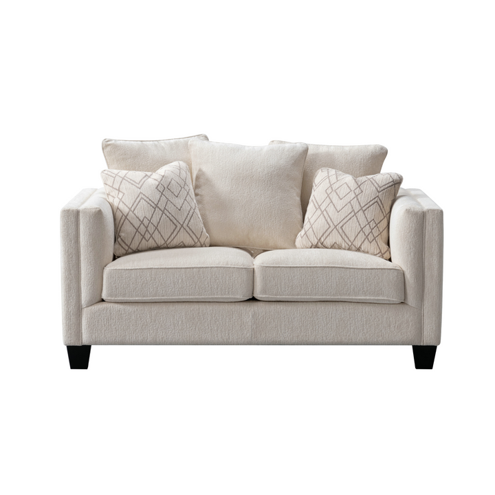 Plush Paradise Beige Loveseat W169