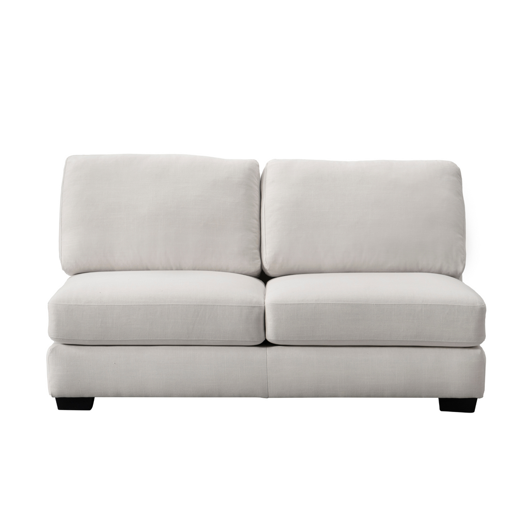 Modular beige sectional