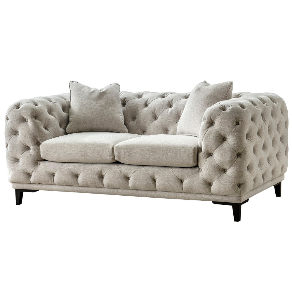 PLAIN TUFT SOFA SET