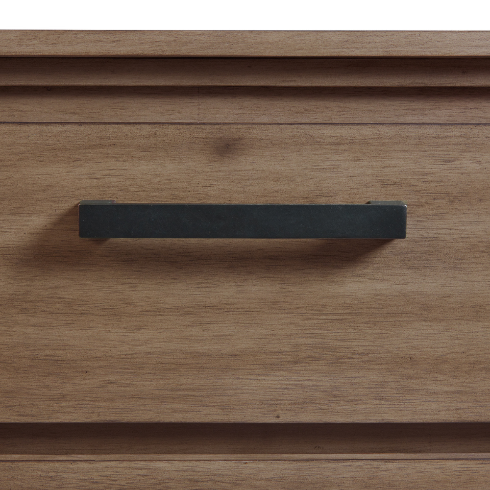 Jolene 2-Drawer Nightstand W/ Usb In Grey