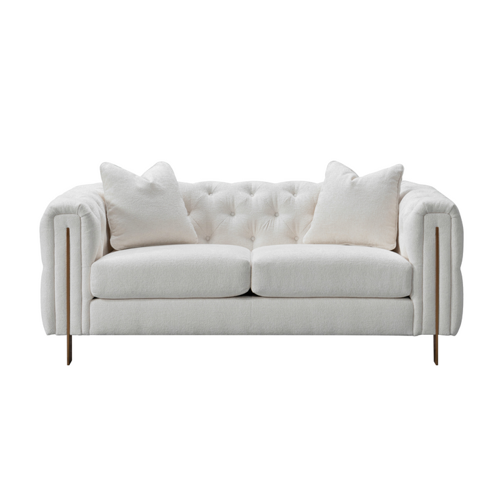 Sofia Beige Loveseat W182