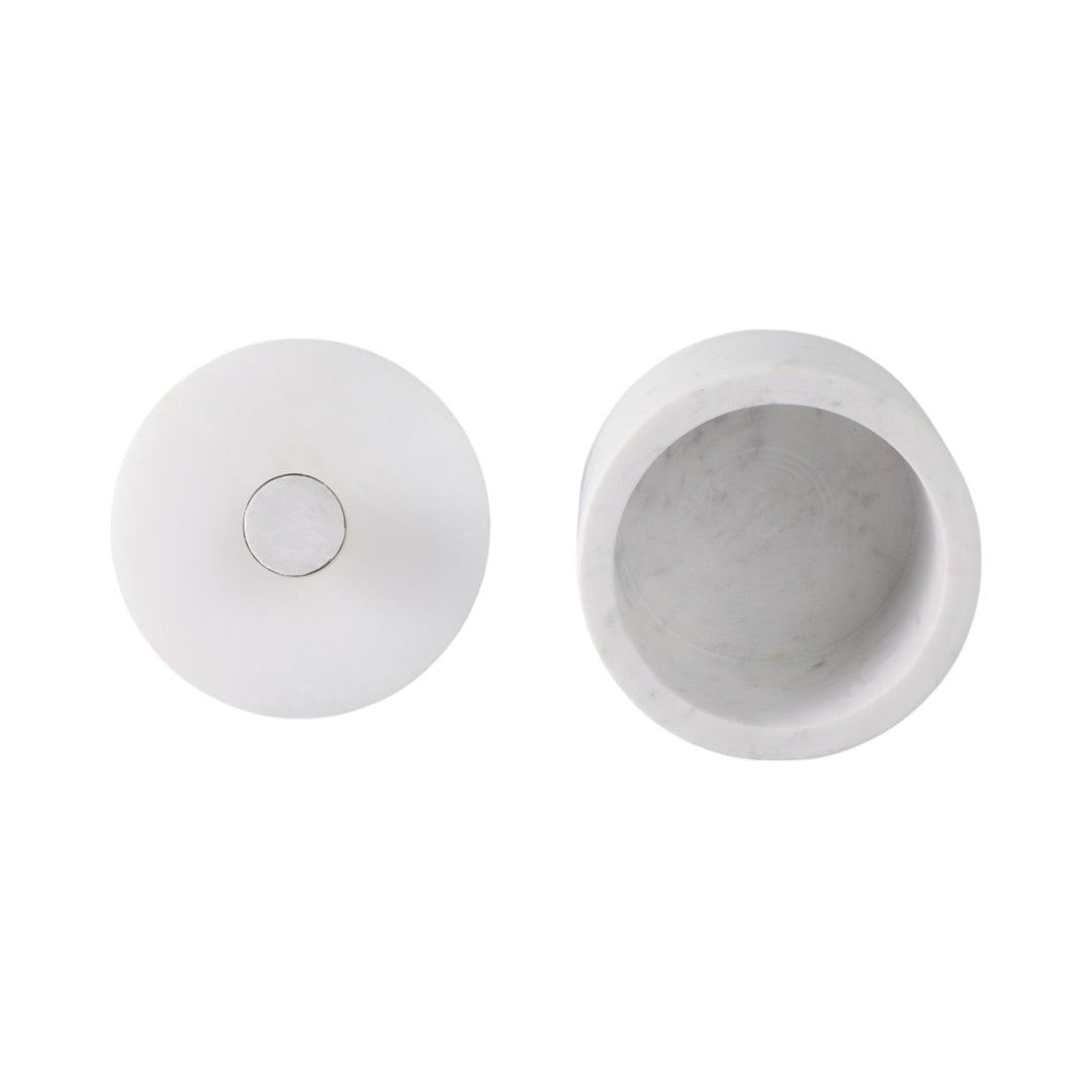 6" Vero Small Alabaster And Marble Box