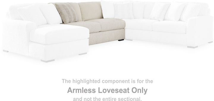 Chessington Armless Loveseat