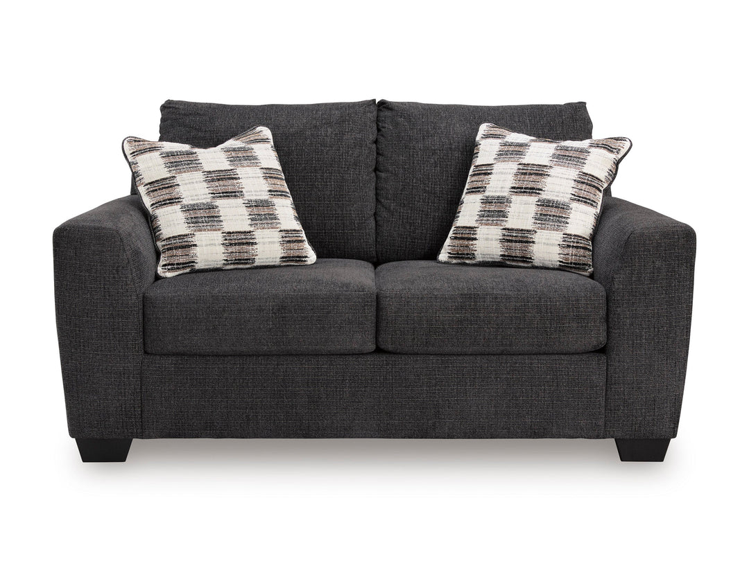 Loreo Sofa Set with 2 Free 28" LOVELL QUARTZ RESIN TABLE LAMP