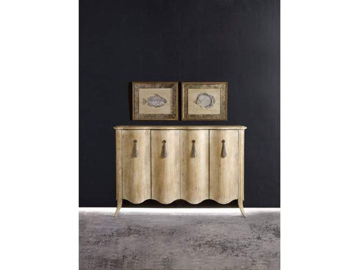 Melange Draped Credenza