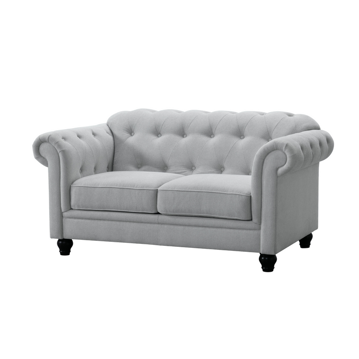 Emilia Grey Loveseat W174