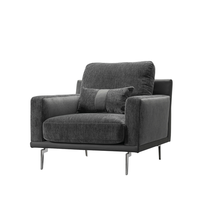 Whisper Soft Black Chair W93