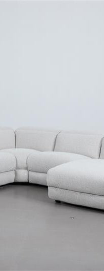 Cloudy White Motion Armless chair