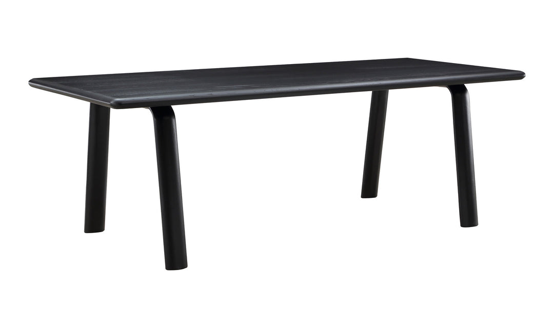 Malibu Dining Table Black Ash
