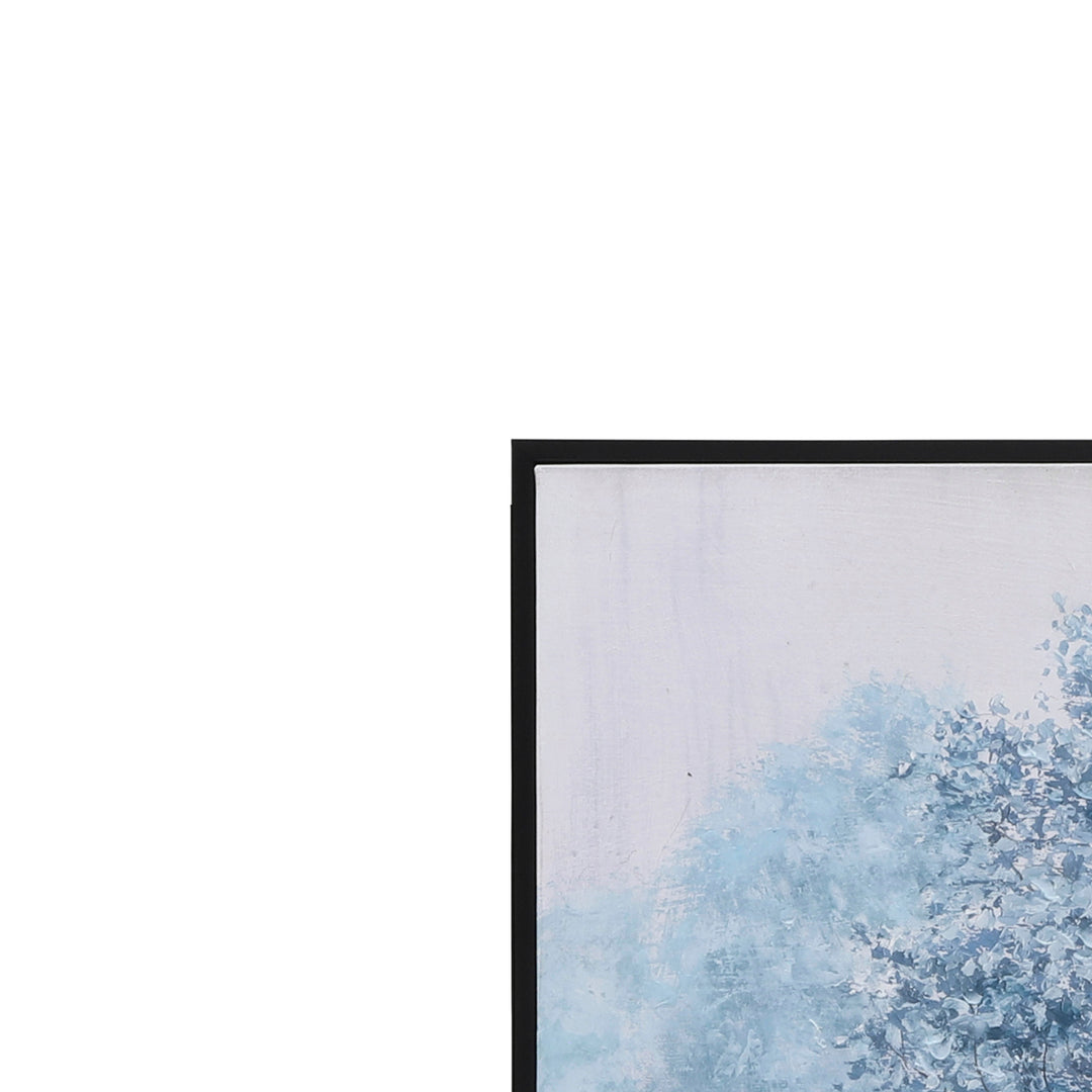 48X36 HANDPAINTED TREE CANVAS, GREEN