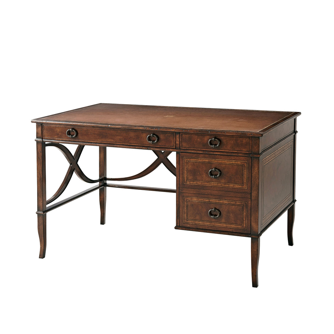 Brooksby - L'écriture Pedestal Desk