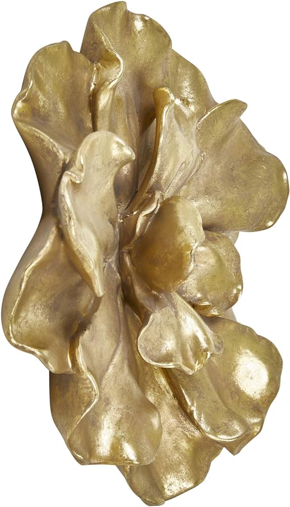 GOLD WALL FLOWER 20"