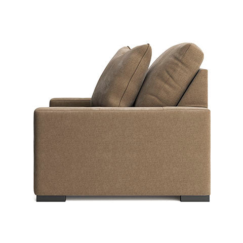 Calden Sofa Set with 2 Free Dual Table Lamp Black