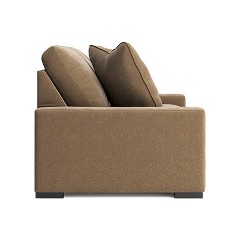 Calden Sofa Set with 2 Free Dual Table Lamp Black