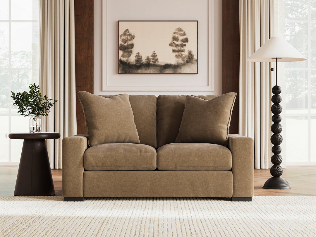 Calden Sofa Set with 2 Free Terra Pearl - Table Lamp