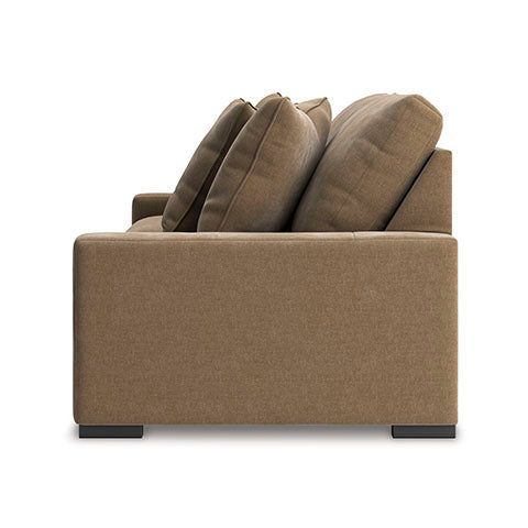 Calden Sofa Set with 2 Free Dual Table Lamp Black