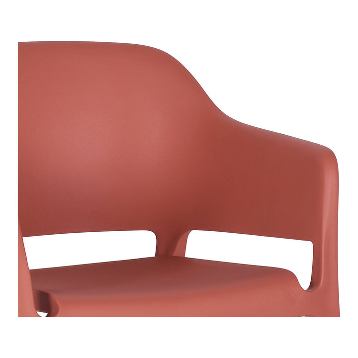 Faro Outdoor Dining Chair Desert Red-M2