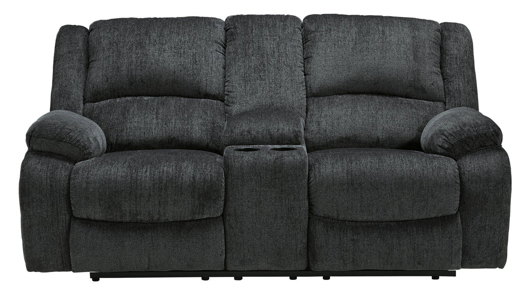 Draycoll Reclining Sofa & Loveseat with Free Recliner