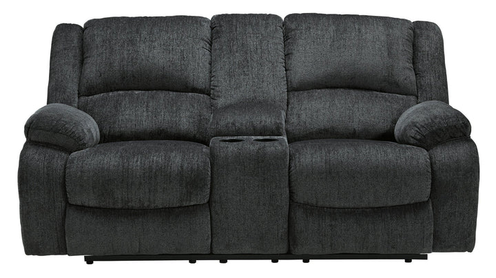Draycoll Reclining Sofa & Loveseat with Free Recliner