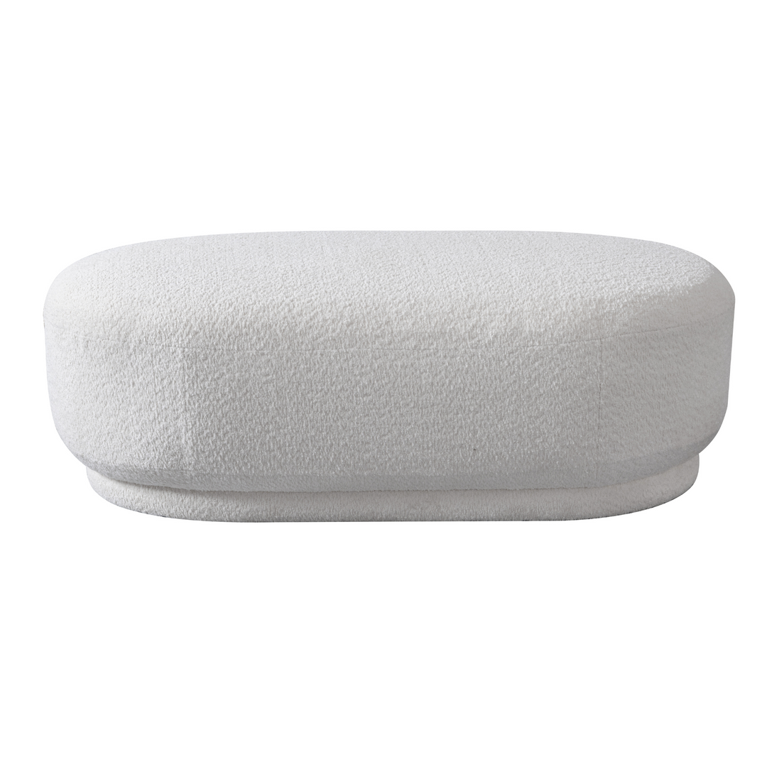 Amani'S Boutique Creamy Ottoman