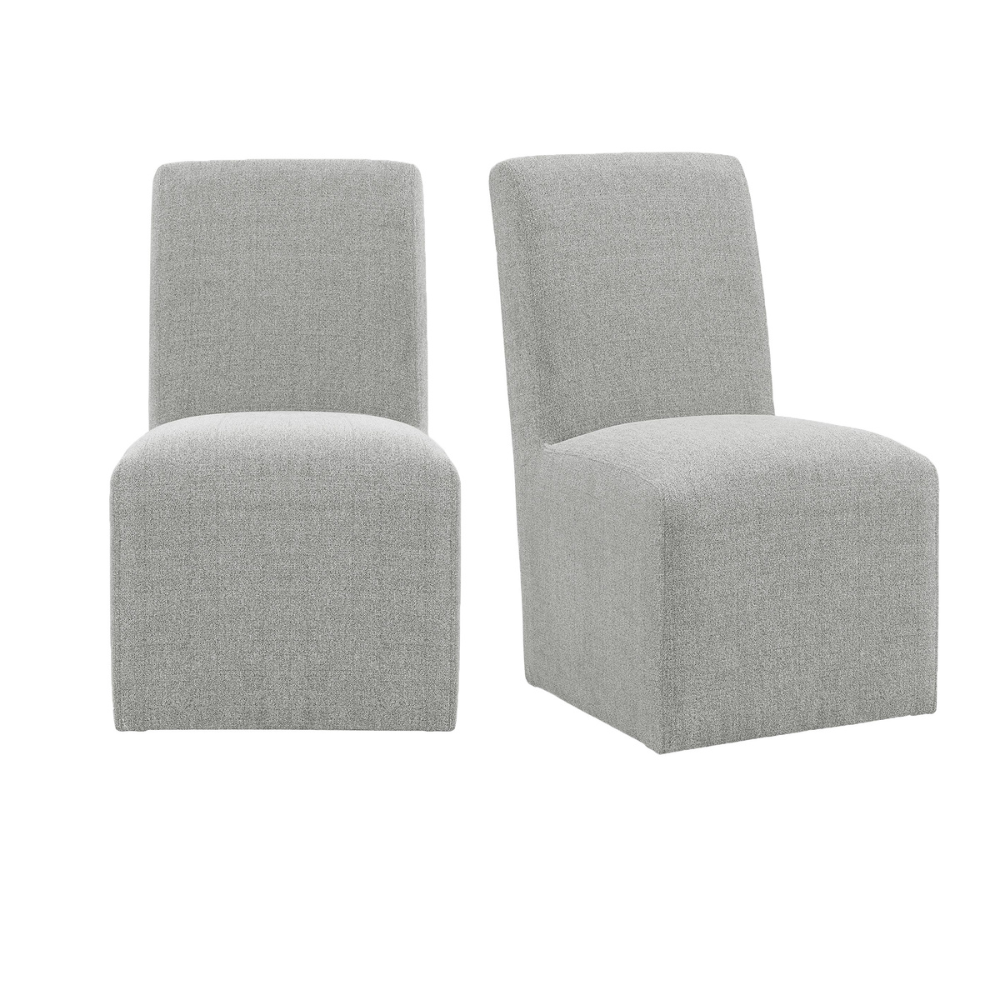 Nero Dining Side Chair (2 Per Carton) W/Grey Fabric