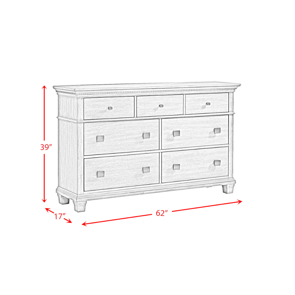 Crawford Grey Dresser