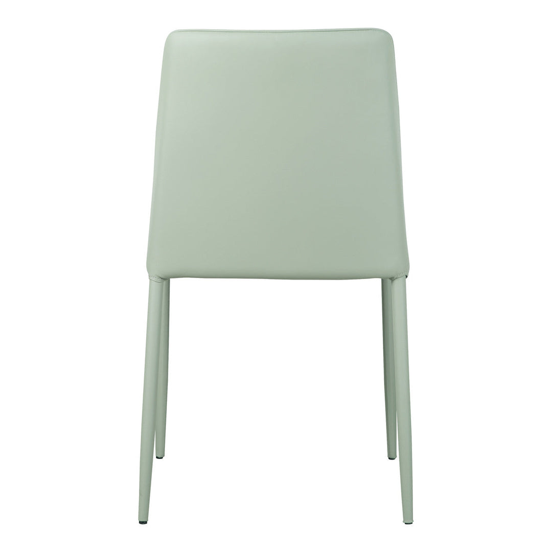 Nora Dining Chair Green Mineral Vegan Leather-M2