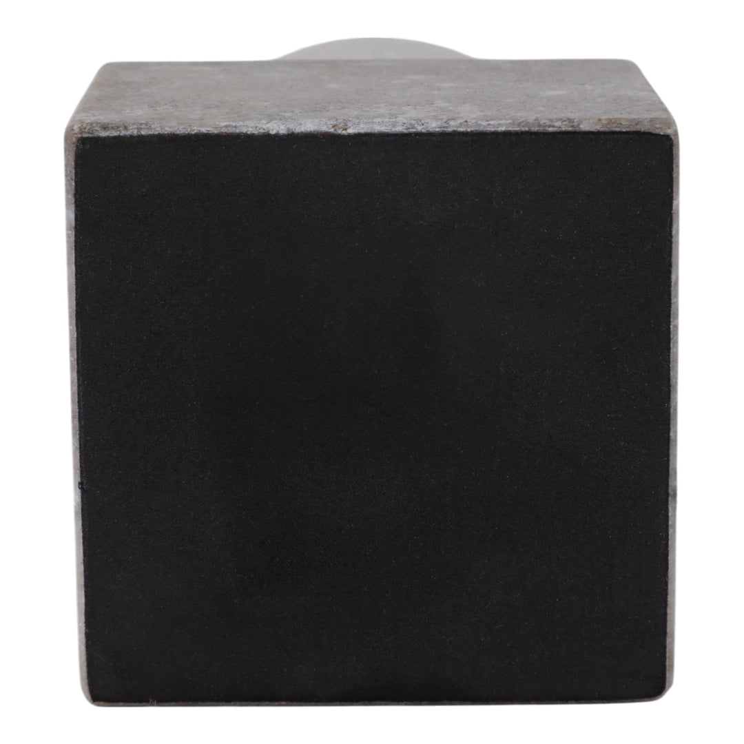 7X4" BALL ON CUBE MARBLE TAPER HOLDER, MULTI