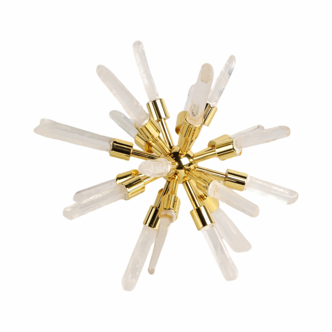 8" Fiona Small Crystal Starburst Statuary Kd