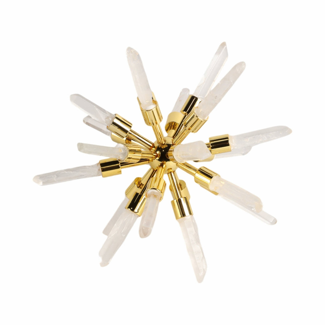8" Fiona Small Crystal Starburst Statuary Kd