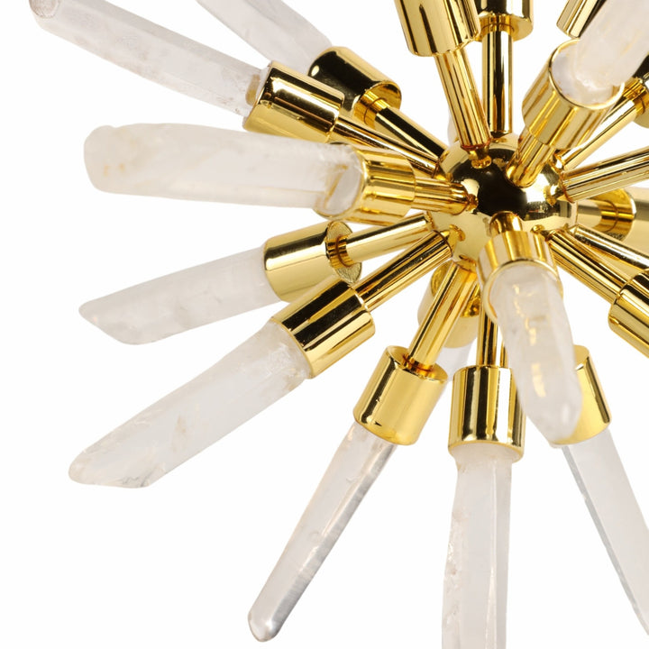 8" Fiona Small Crystal Starburst Statuary Kd