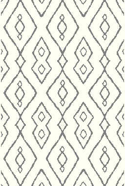 Geometric rug in shades of beige and white