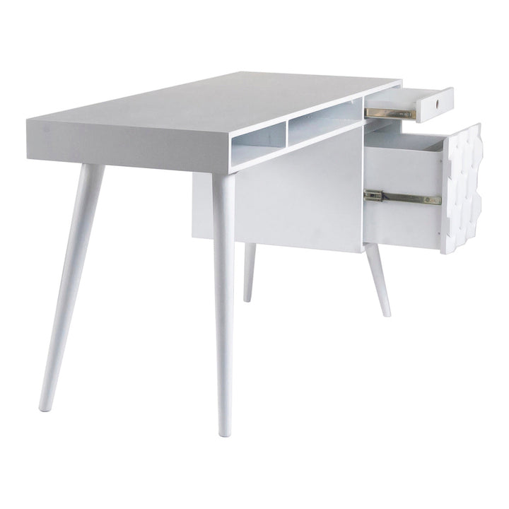 O2 Desk White