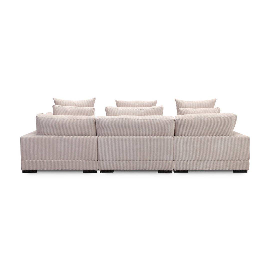 Tumble Lounge Modular Sectional Cappuccino