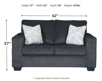 Altari Loveseat- (157.48cm)