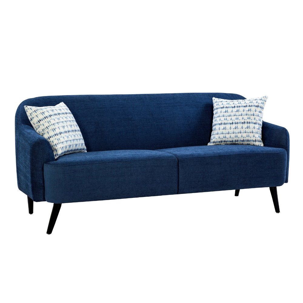 Nelson Winsome Dark Blue Sofa (192cm)