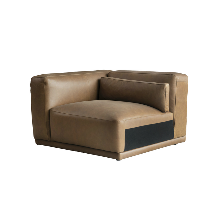 Sleek Serenity Caramel Sectional W304