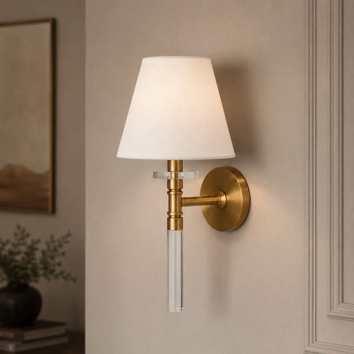 Crystal-Cove-Wall Lamp - 28.5cm Height
