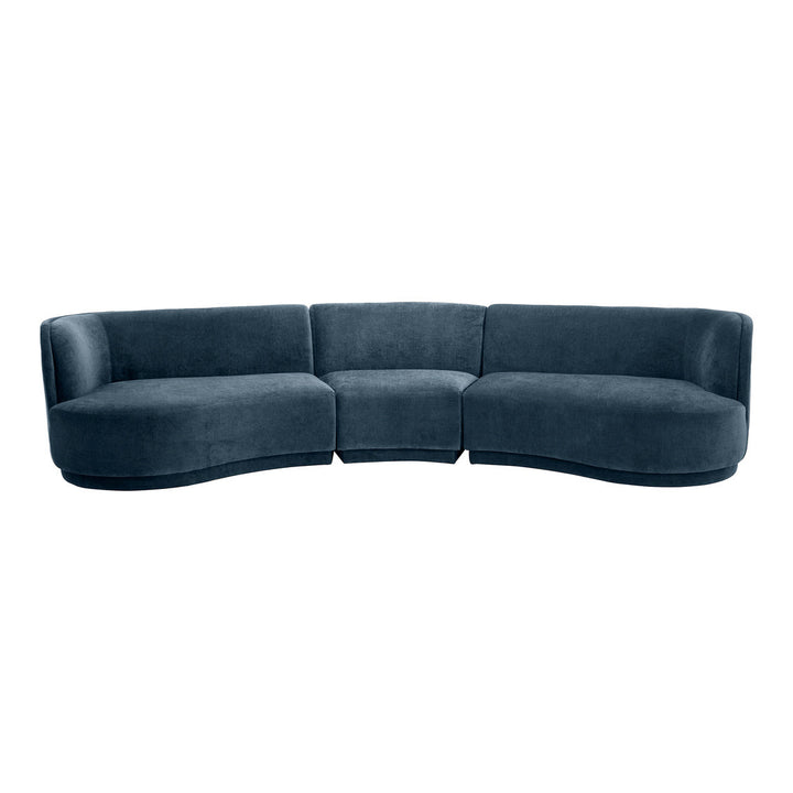 Yoon Compass Modular Sectional Nightshade Blue