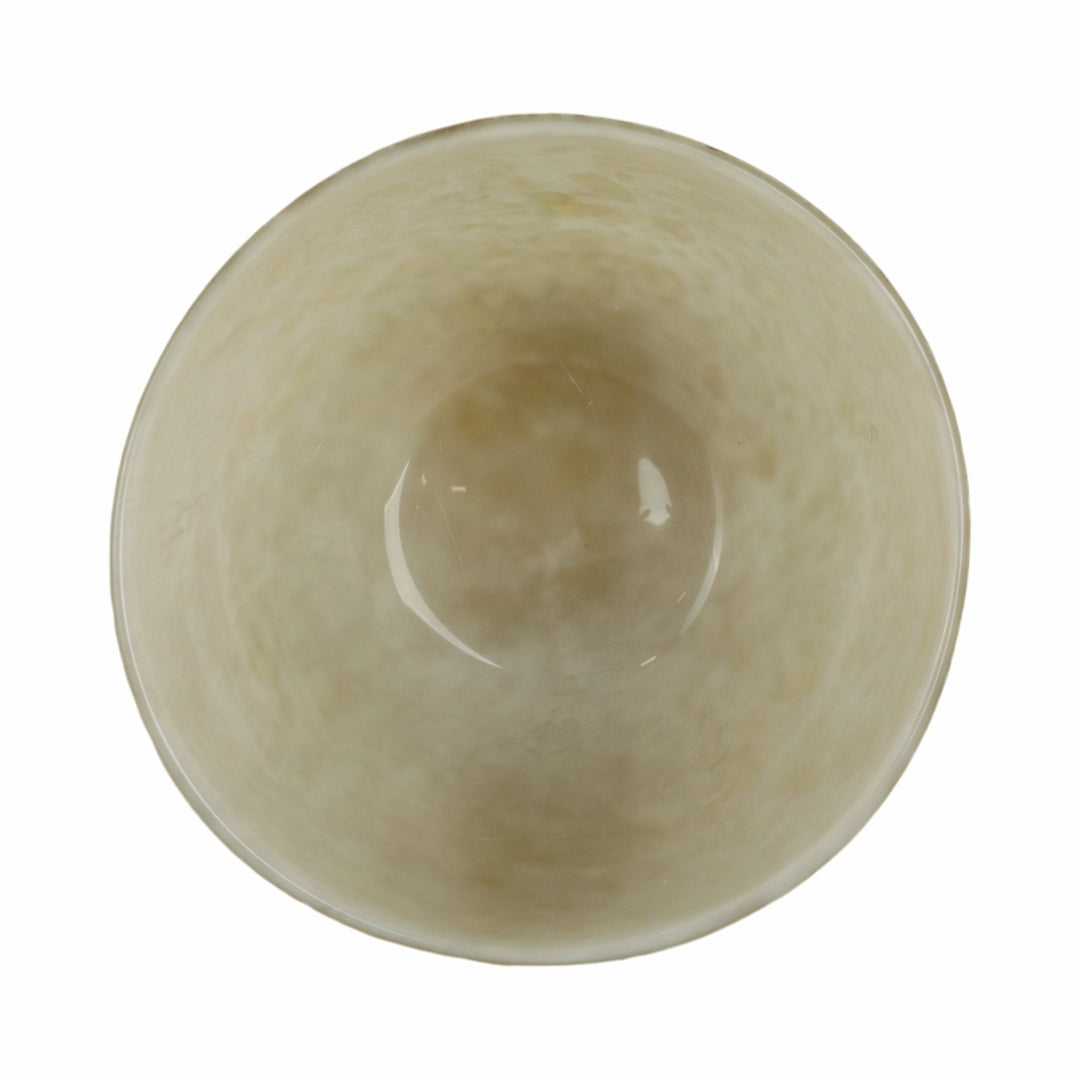 9" Addis Green Glass Bowl