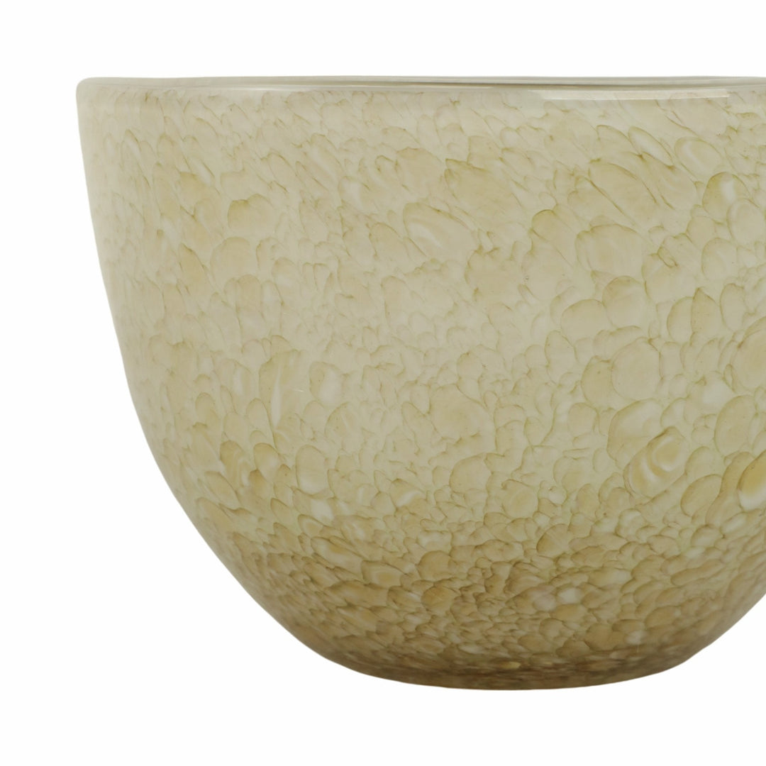 9" Addis Green Glass Bowl