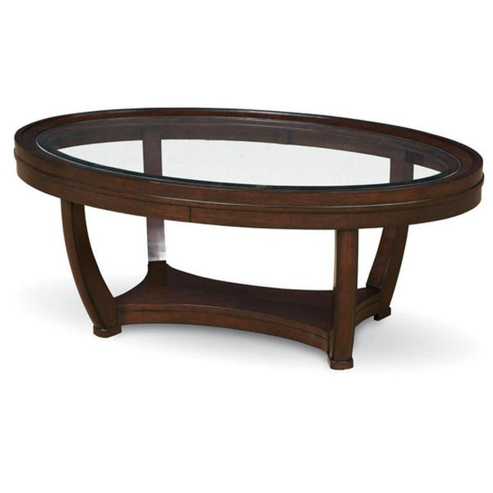 OVAL COFFEE TABLE-Lincoln Park